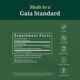 Gaia Herbs PRO Berberine Supplement 500mg side view