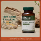 Gaia Herbs PRO Curcuma Turmeric Supplement bottle side view