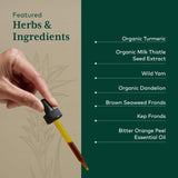 Gaia Herbs Pro daily Bitters with Turmeric ingredients list