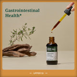 Gaia Herbs Pro daily Bitters with Turmeric label close-up