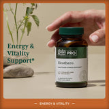 Gaia Herbs PRO Eleuthero 60 Vegan Capsules with packaging
