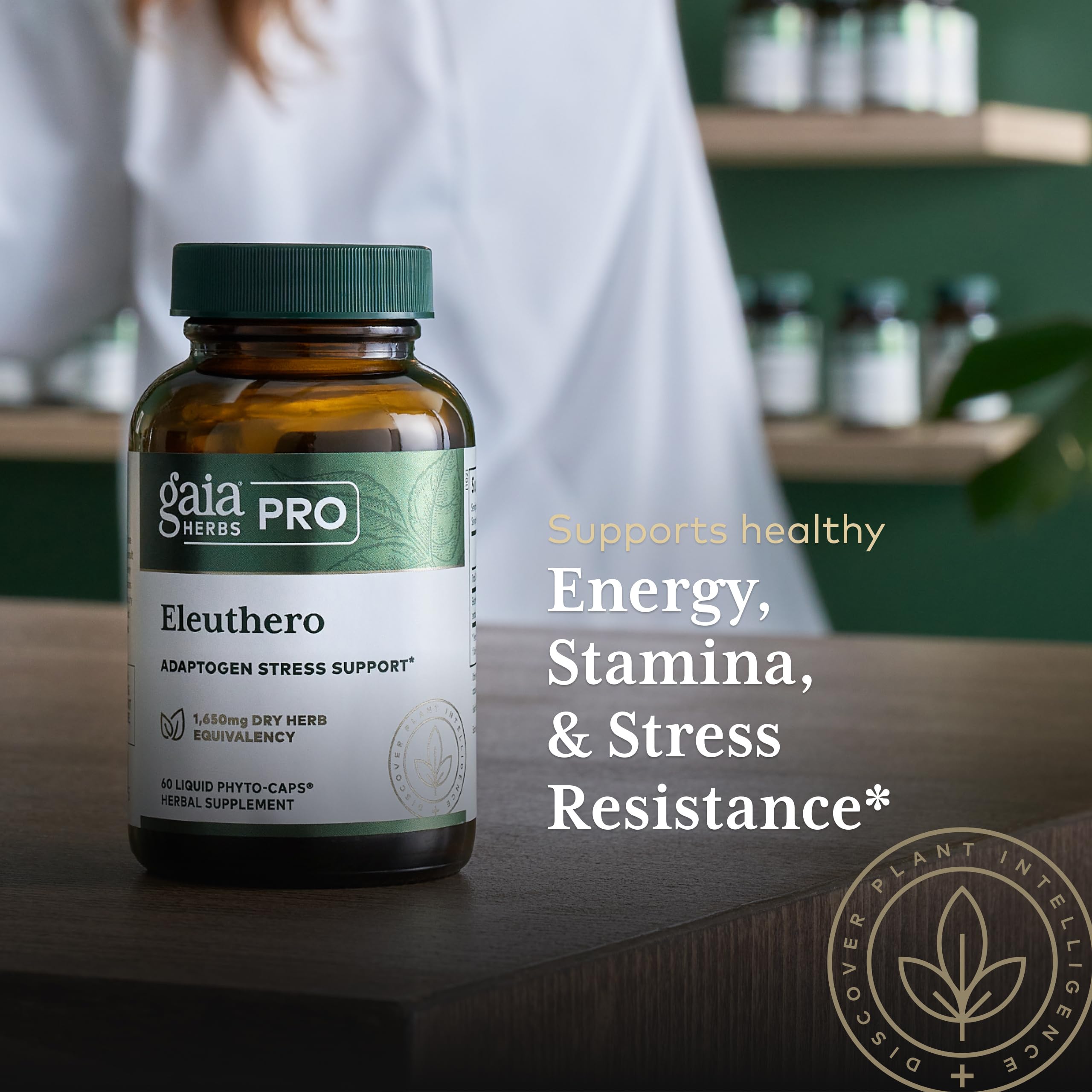 Gaia Herbs PRO Eleuthero ingredients list