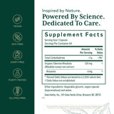 Gaia Herbs PRO Rhodiola Adaptogen Supplement 120mg side view