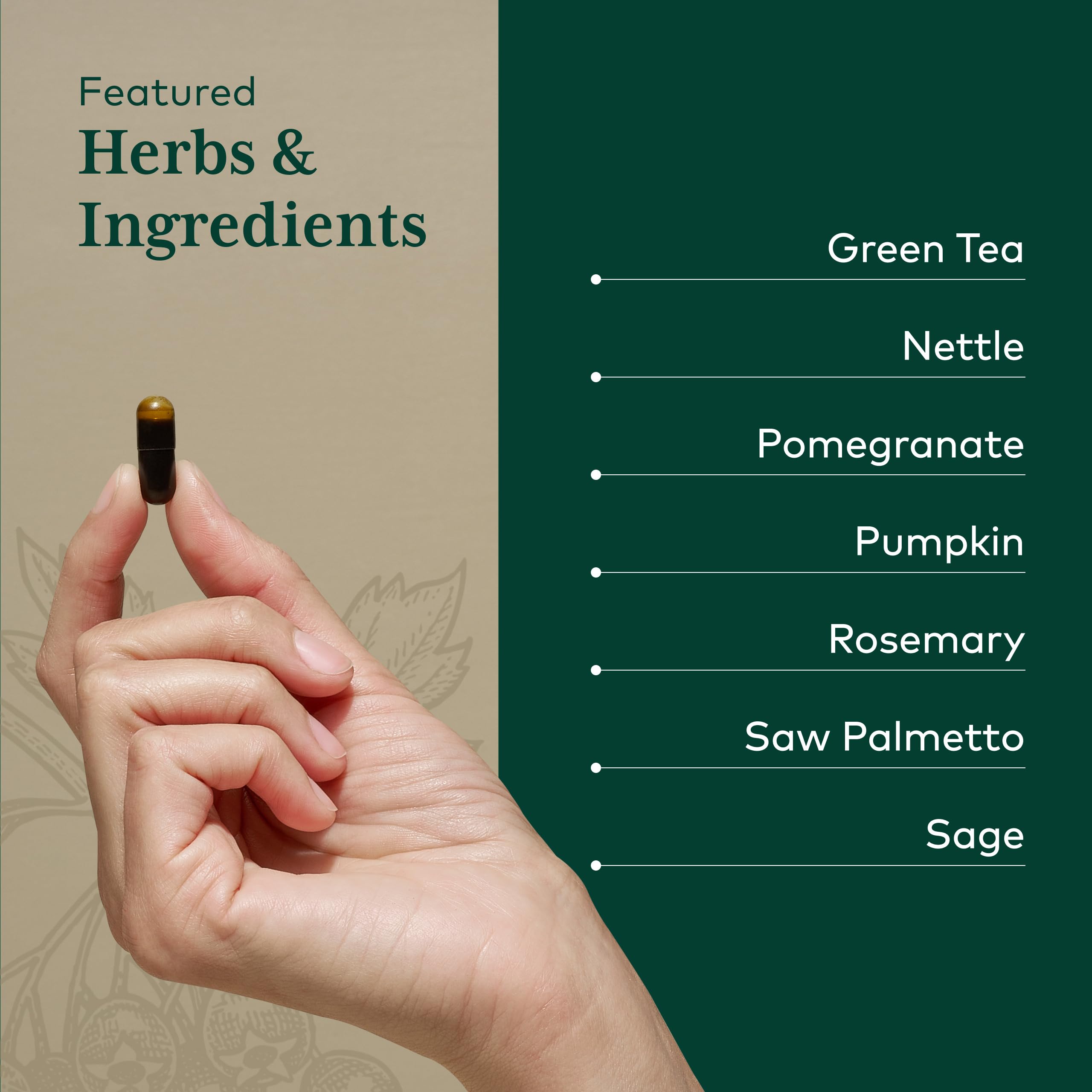 Gaia Herbs PRO Saw Palmetto 168g packaging details