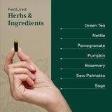 Gaia Herbs PRO Saw Palmetto 168g packaging details