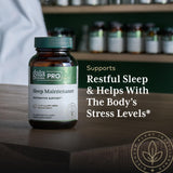 Gaia Herbs PRO Sleep Supplement ingredients close-up