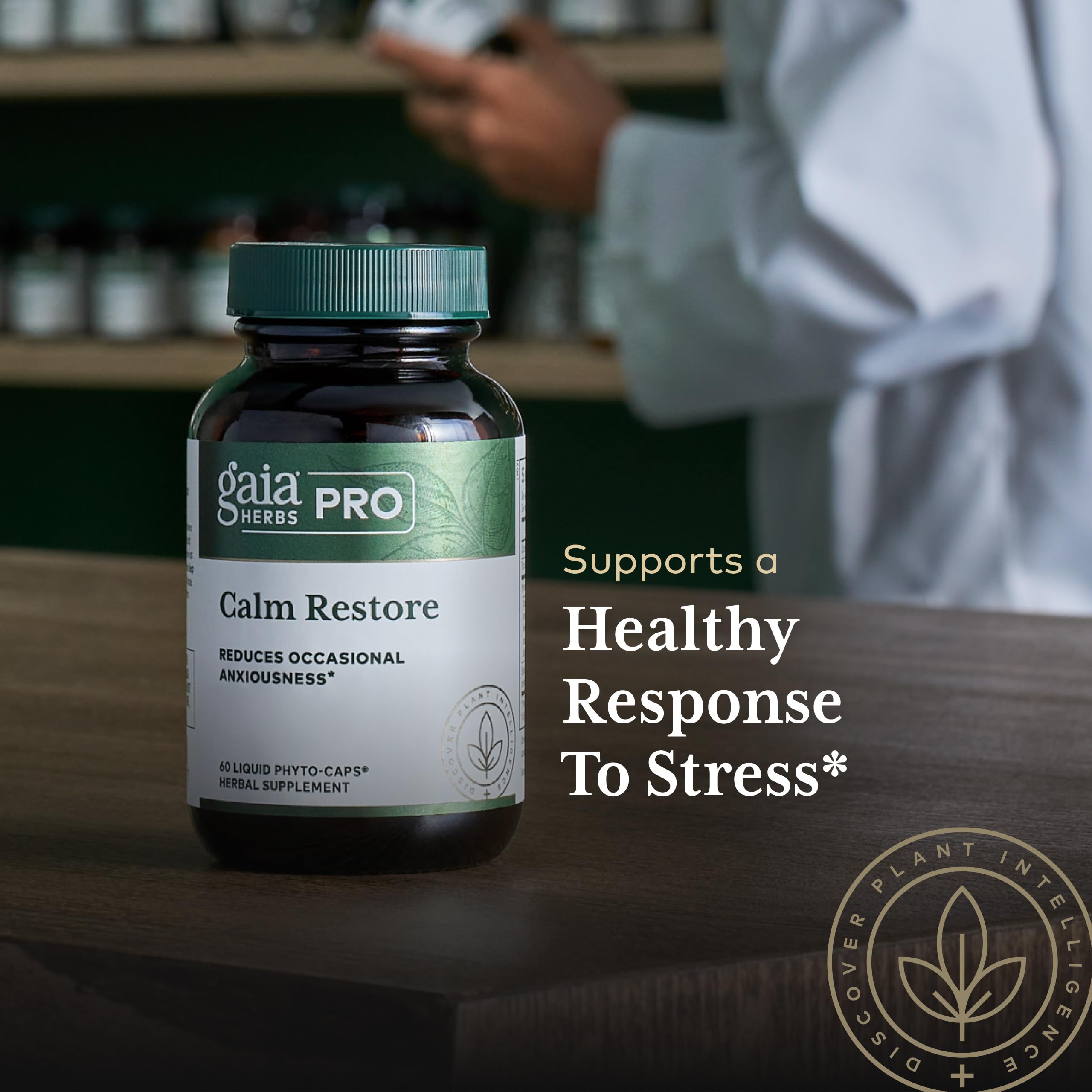 Gaia Herbs PRO Sleep Supplement with fresh herbs