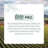 Gaia Herbs PRO Somni-Mint Rosmarinic Complex 60 Capsules in a natural setting