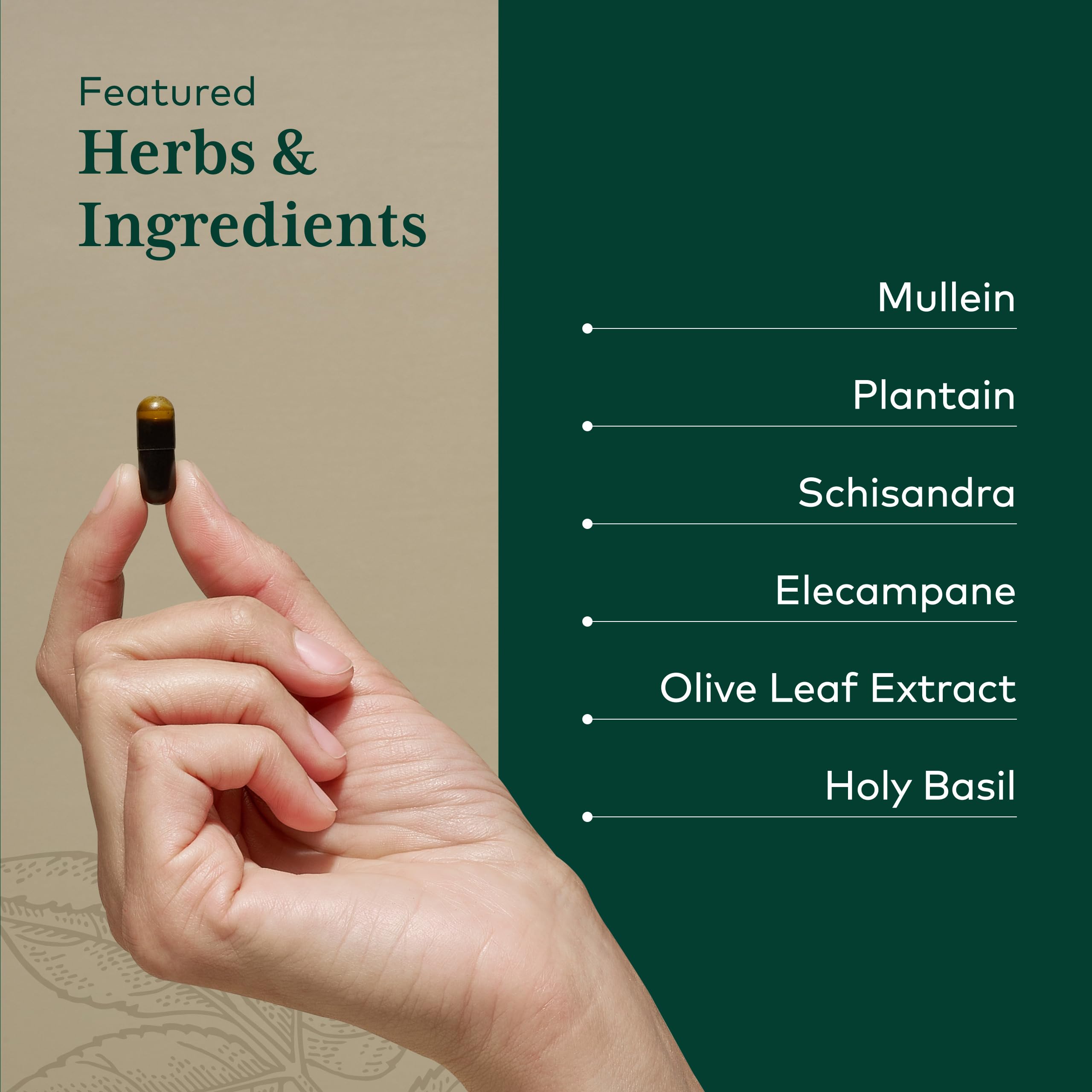 Gaia Herbs PRO supplement capsules close-up