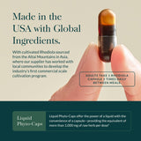 Gaia Herbs Rhodiola Rosea Capsules 120mg ingredients list