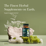 Gaia Herbs Rhodiola Rosea capsules side view