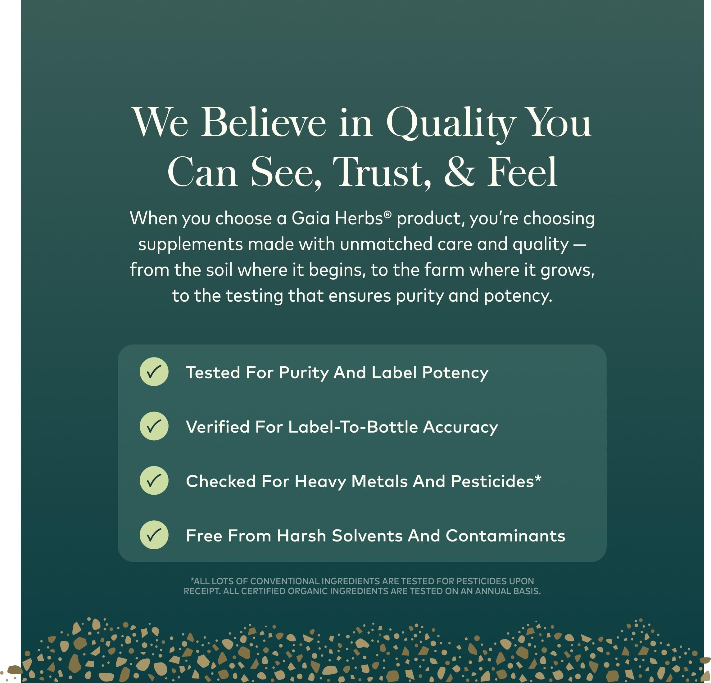 Gaia Herbs SleepThru capsules with herbal ingredients