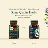 Gaia Herbs SleepThru product packaging side view