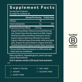 Gaia Herbs Sound Sleep Herbal Supplement 60 Capsules ingredients list