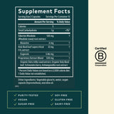 Gaia Herbs Stress Response Herbal Supplement capsule close-up