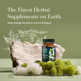 Gaia Herbs Stress Response Herbal Supplement side view