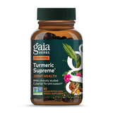 Gaia Herbs Turmeric Curcumin Extract 60 Capsules front view