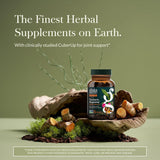 Gaia Herbs Turmeric Curcumin Extract 60 Capsules side view
