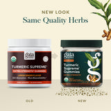 Gaia Herbs Turmeric Gummies nutritional information