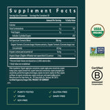 Gaia Herbs Turmeric Supplement 320g packaging