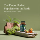 Gaia Herbs Turmeric with Black Pepper Capsules side view