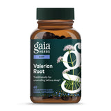 Gaia Herbs Valerian Root Capsules 370mg front view