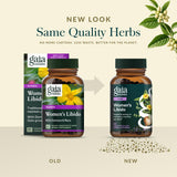 Gaia Herbs Women's Libido Support supplement close-up of capsules
