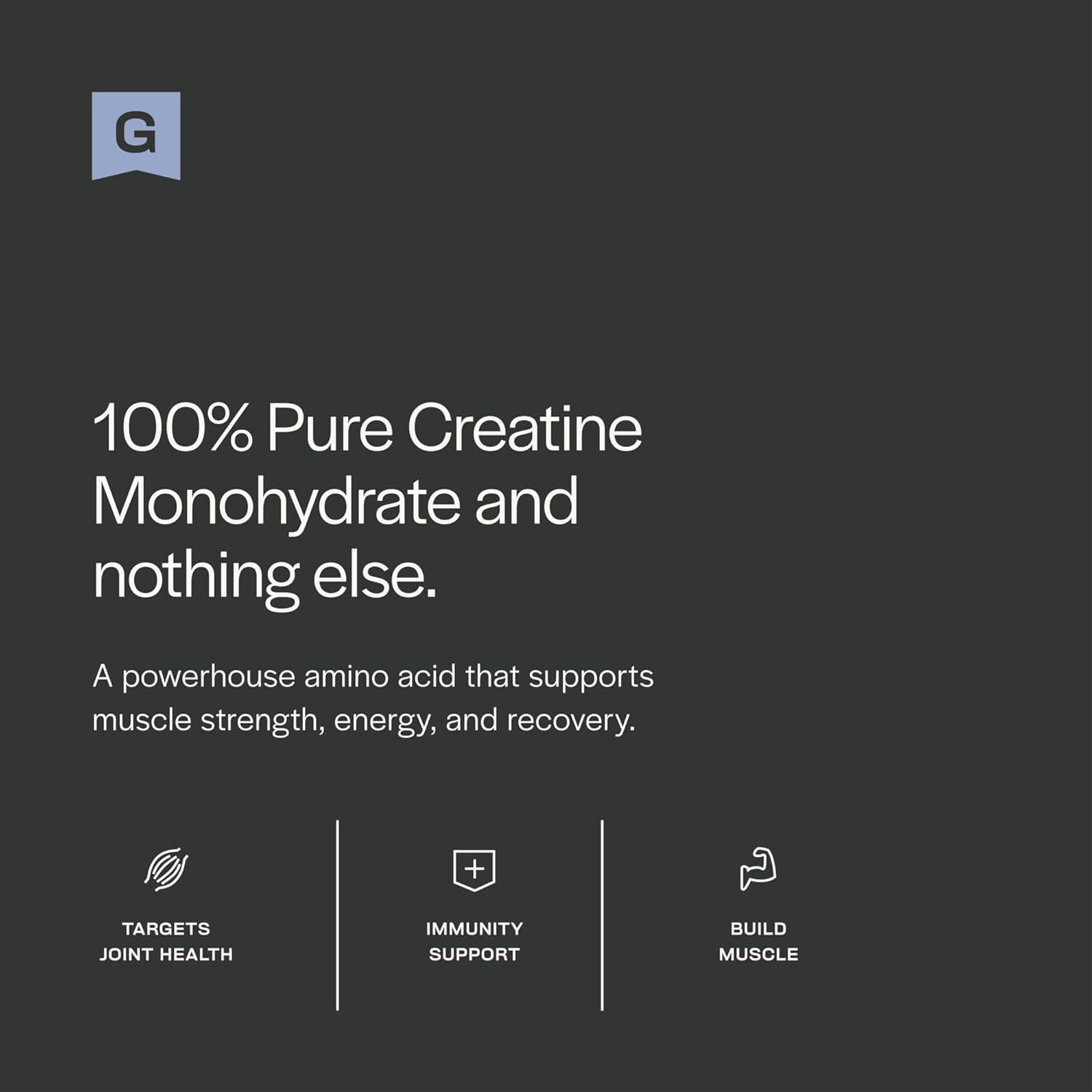 Gainful Creatine Monohydrate Powder 283g packaging