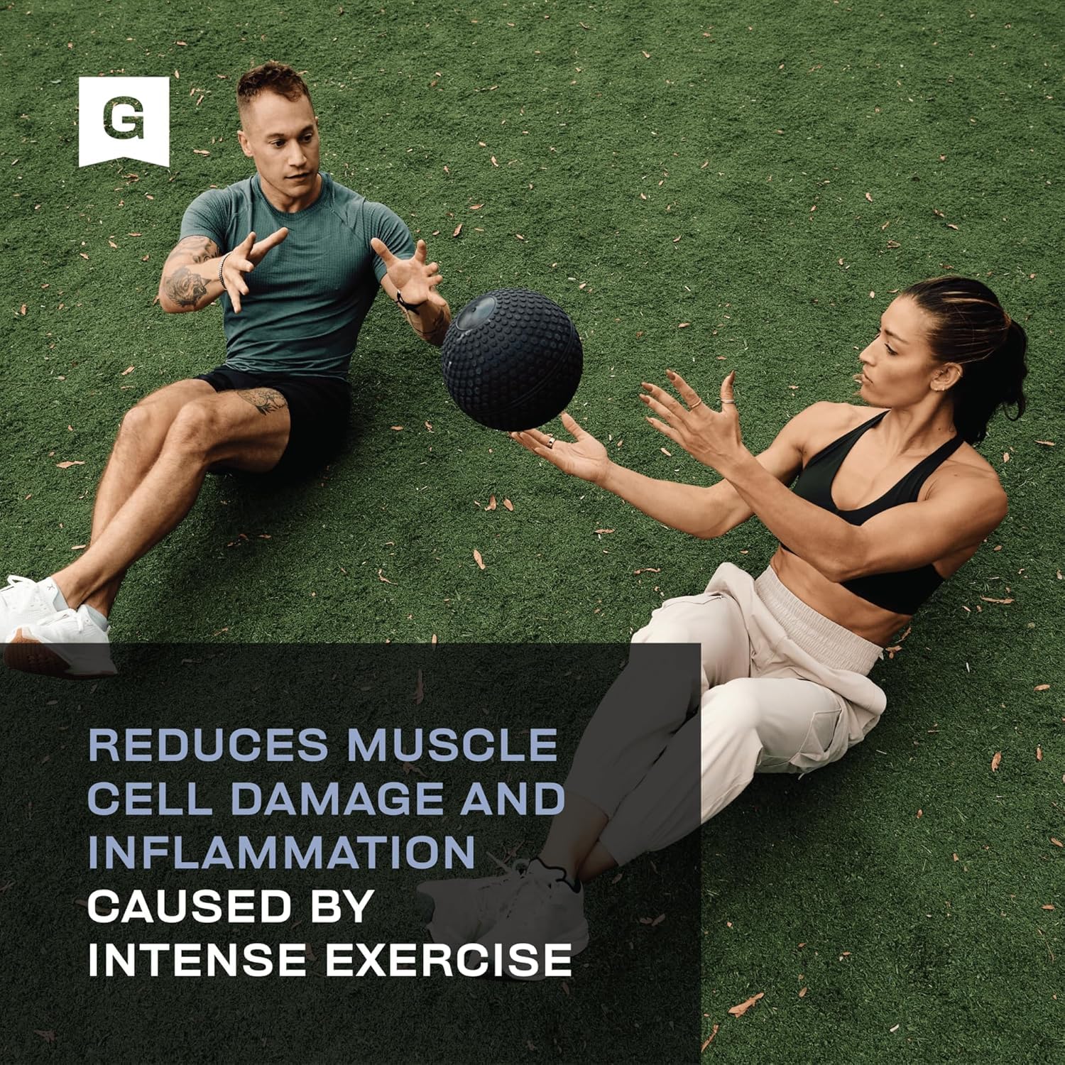 Gainful Creatine Monohydrate Powder mixed in a drink