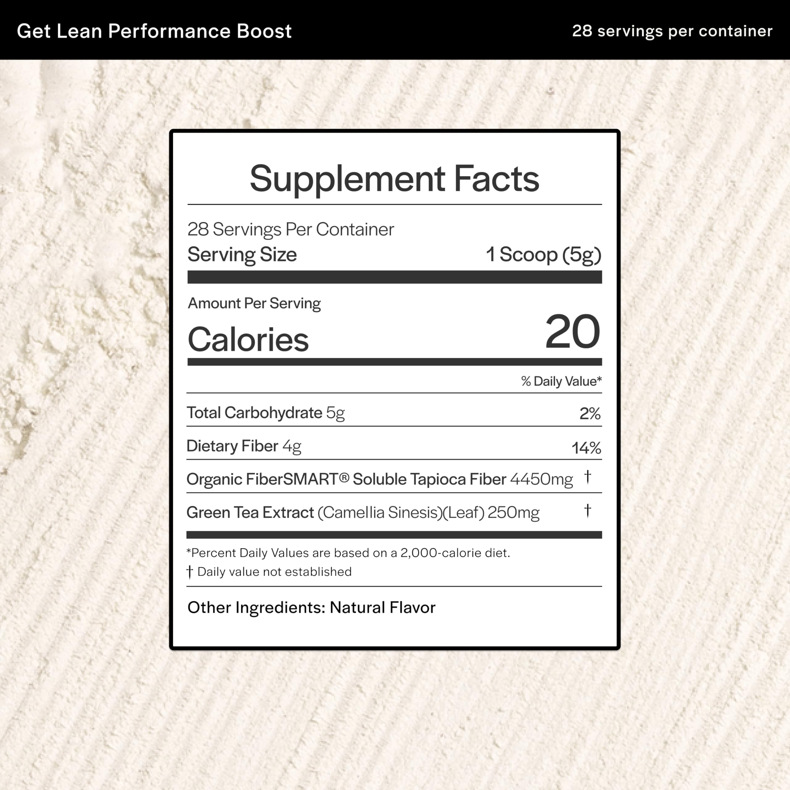 Gainful FiberSMART Powder 139g unflavoured powder in a bowl