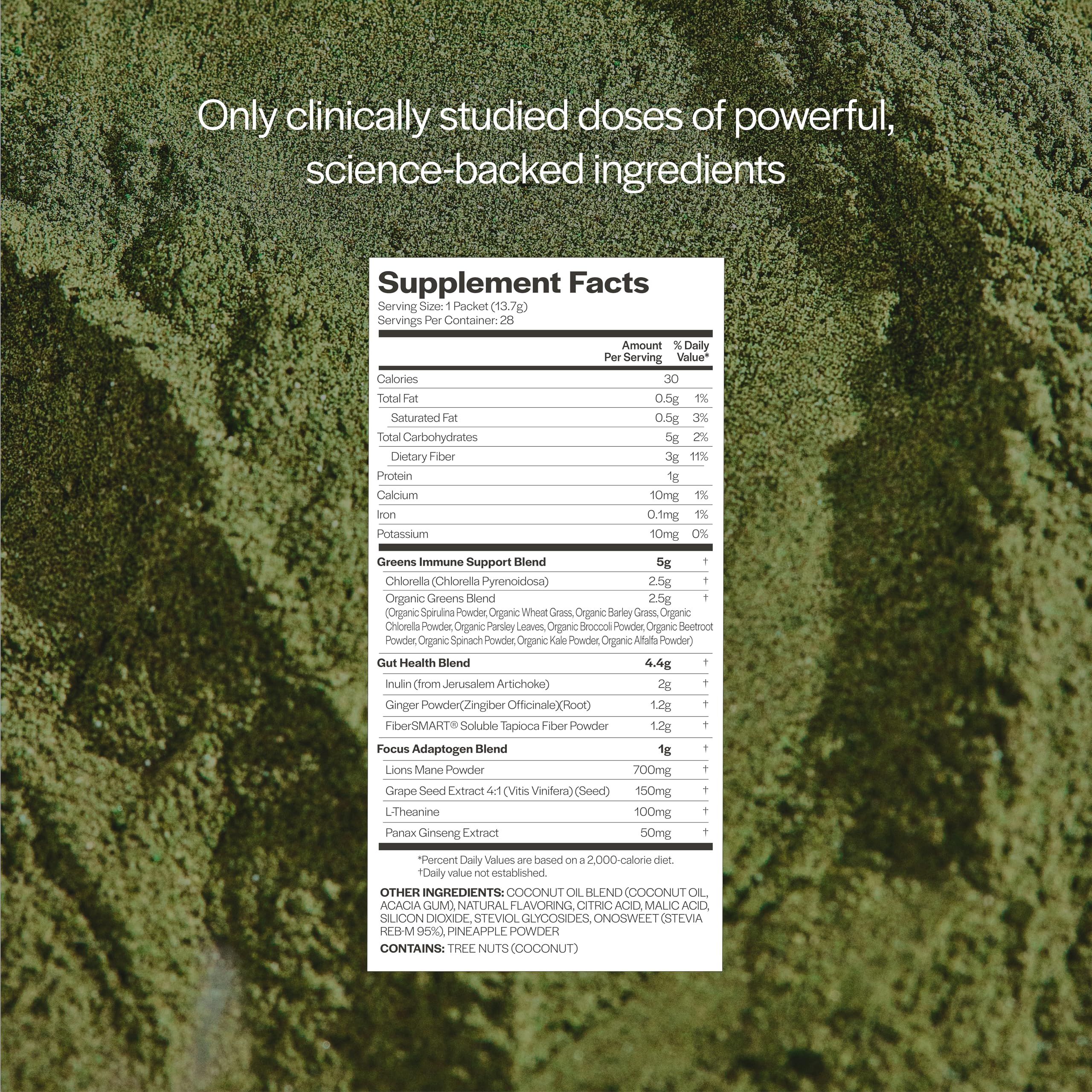 Gainful Performance Greens Chlorella Powder lifestyle scene