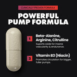 GAINS IN BULK Argi-Pump L-Arginine Supplement ingredient list