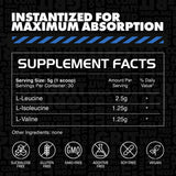 GAINS IN BULK Instantized BCAAs scoop next to a smoothie