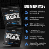 GAINS IN BULK Instantized BCAAs scoop with powder
