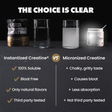GAINS IN BULK Instantized Creatine 150g powder lifestyle scene