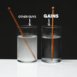 GAINS IN BULK Instantized Creatine 150g powder mixed in water