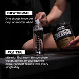 GAINS IN BULK Instantized Creatine 150g powder packaging
