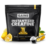 GAINS IN BULK Instantized Creatine 290g front view