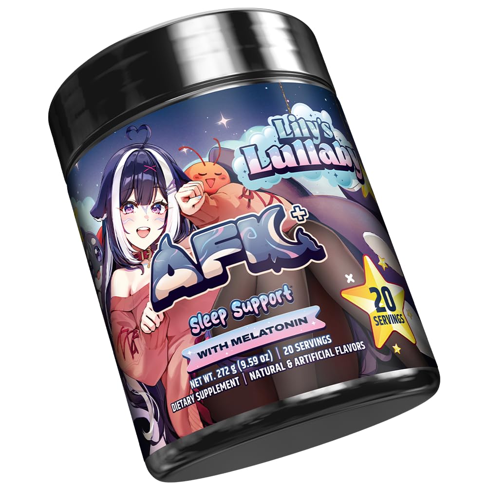 Gamer Supps AFK+ Sleep Supplement 363g packaging