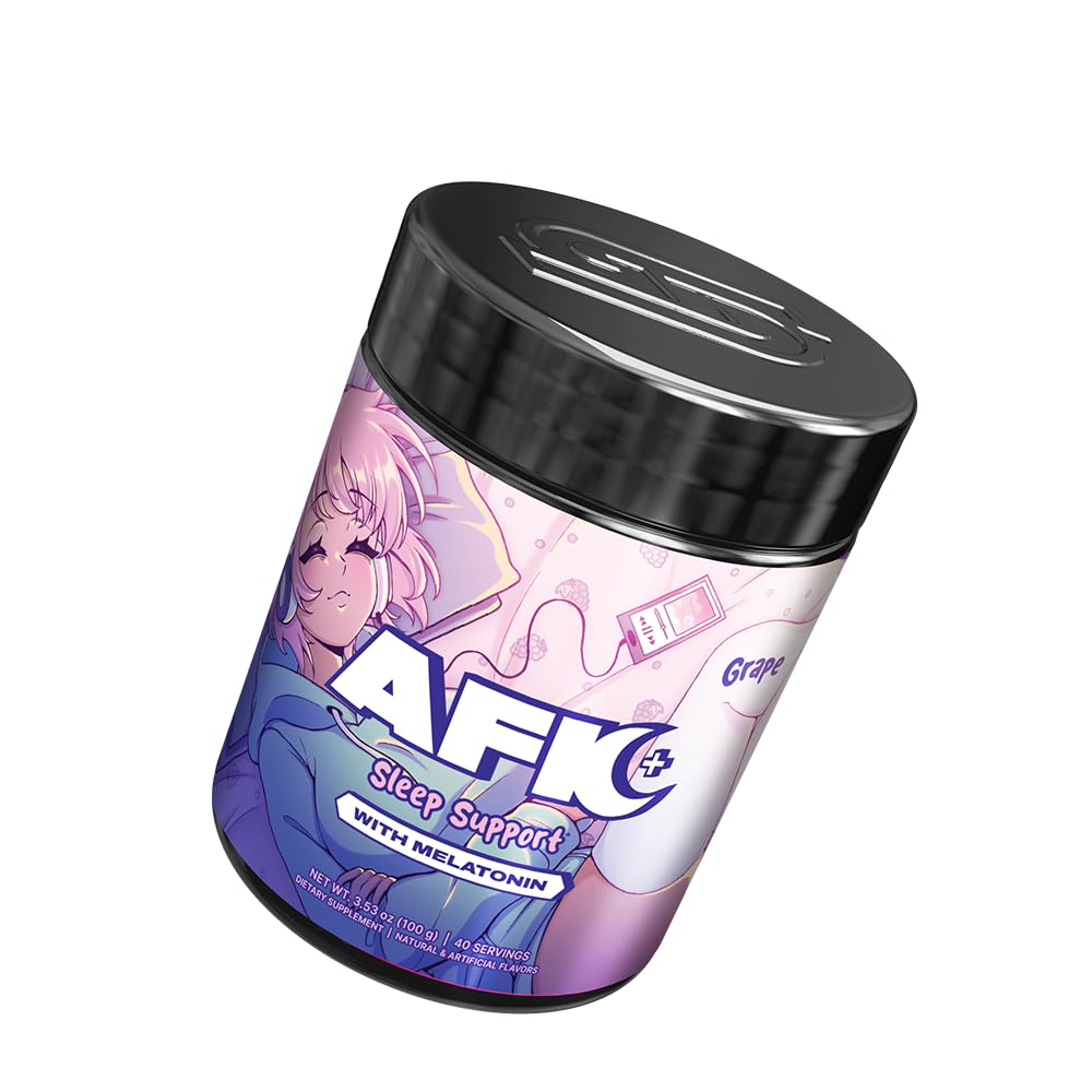 Gamer Supps AFK+ Sleep Supplement scoop and powder