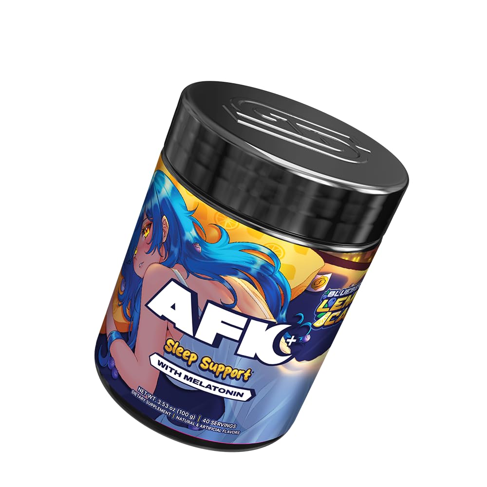 Gamer Supps AFK+ Sleep Supplement scoop with powder