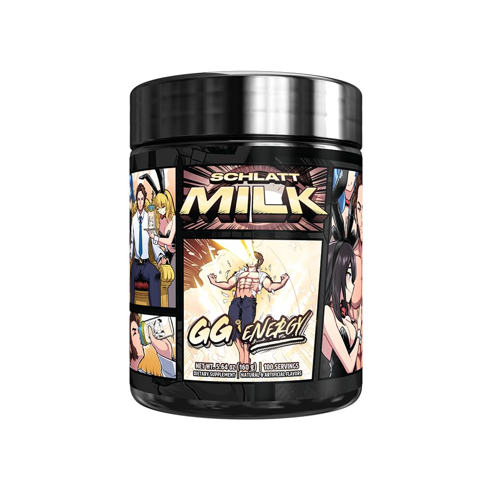 Gamer Supps GG Energy Blue Raspberry tub front view