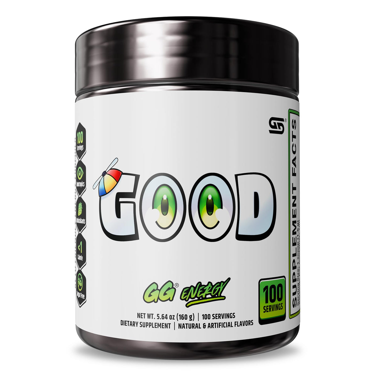 Gamer Supps GG Energy Cherry Slushie tub front view