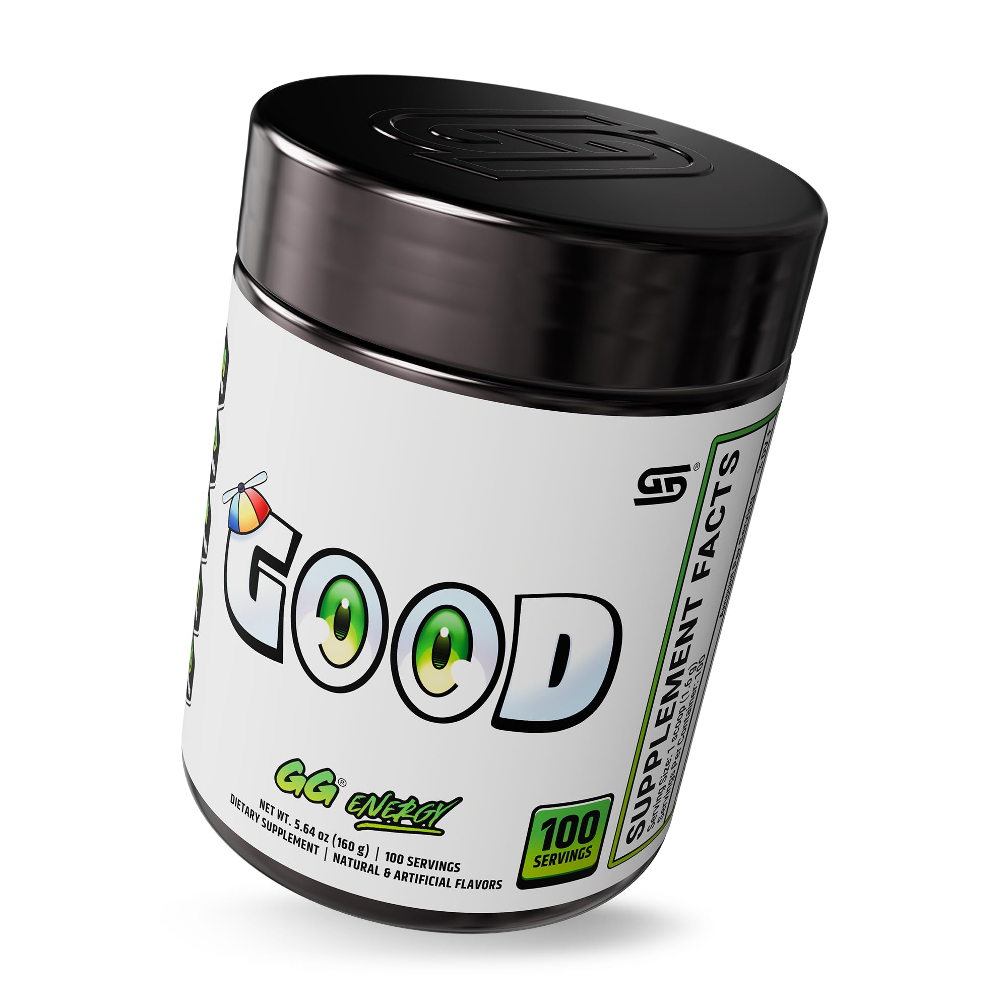 Gamer Supps GG Energy Cherry Slushie tub side view
