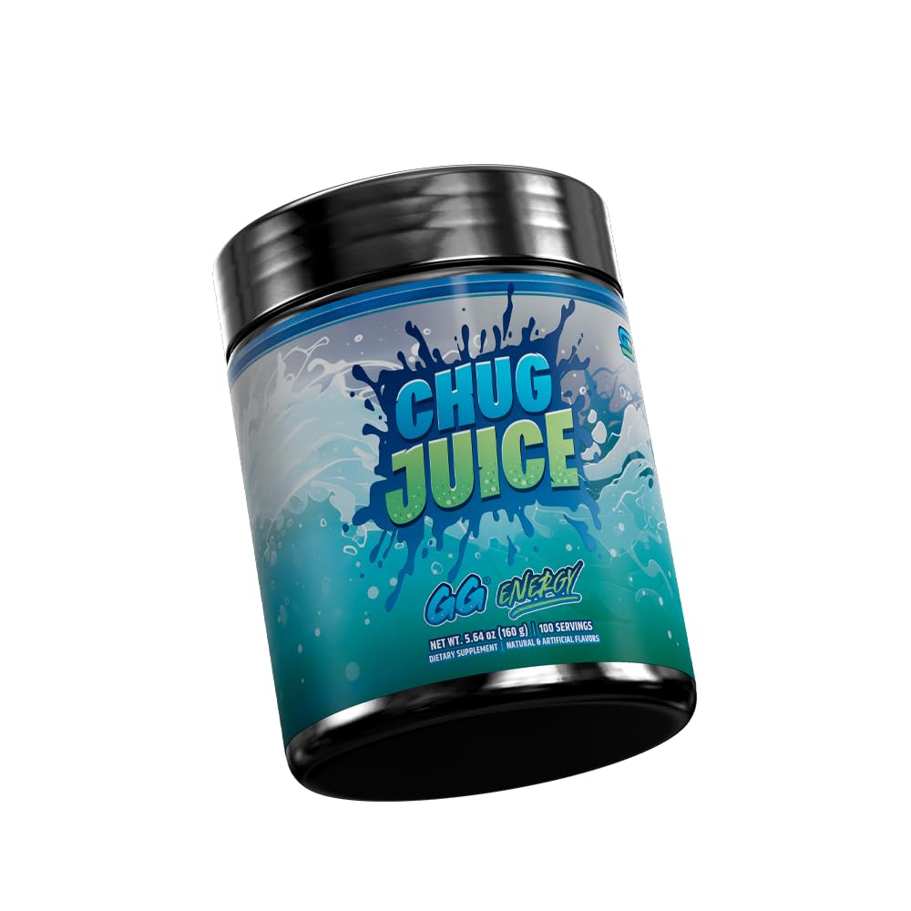 Gamer Supps GG Energy Chug Juice GG Mixed Berry Citrus back view