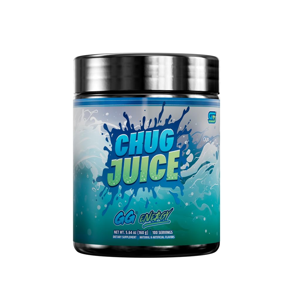 Gamer Supps GG Energy Chug Juice GG Mixed Berry Citrus front view