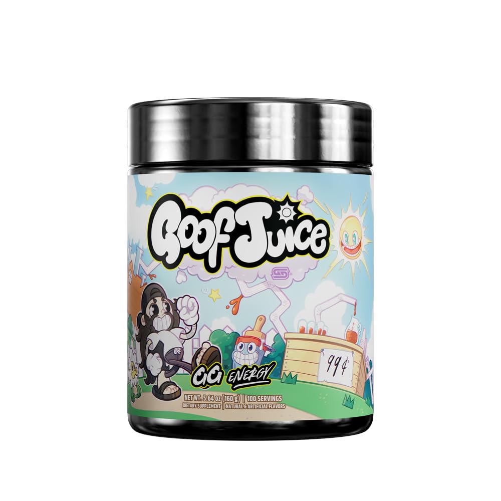 Gamer Supps GG Energy Goof Juice GG Strawberry Kiwi tub front view