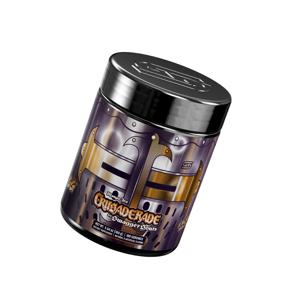 Gamer Supps GG Energy Mango Tea Flavor scoop and powder
