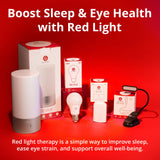 Gamma Light Therapy Revive Red Light Bulb in meditation space