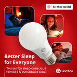 Gamma Light Therapy Revive Red Light Bulb with warm glow